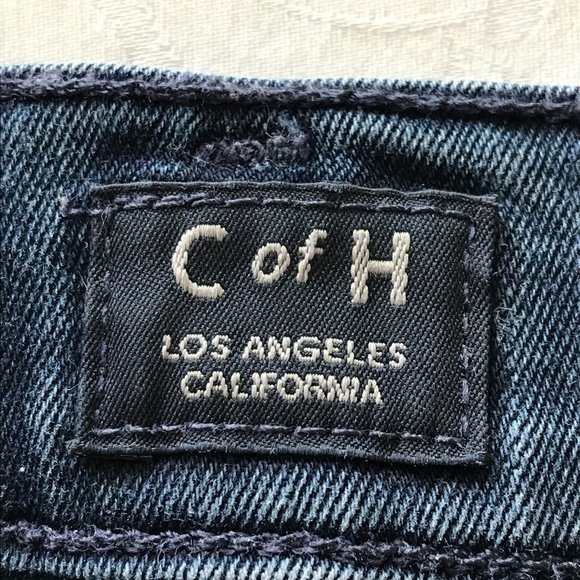 Citizens of Humanity Avedon Ultra Skinny Jeans Women size 26 Blue Raw Cuff Denim - Picture 3 of 11